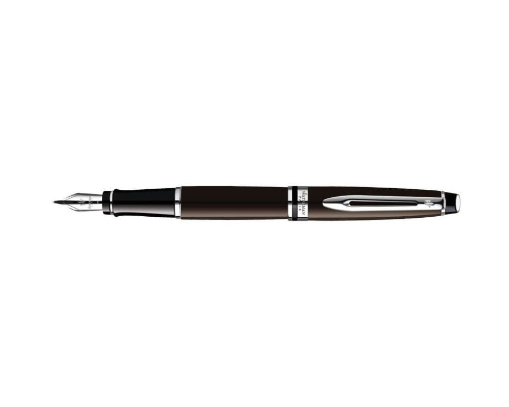 S0952220 Waterman Expert Dark Brown CT Fountain Pen F-Nib [E] S0952220 *