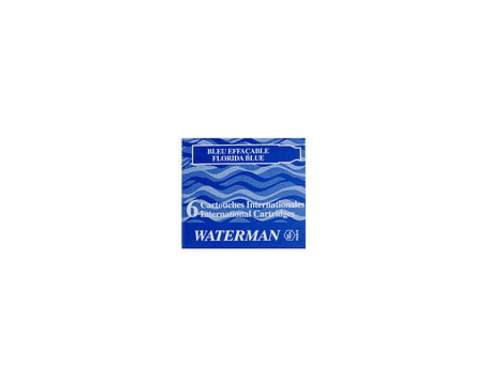 WB S0110990 Waterman  6-Pack Mini Lady Charlotte Harmonious Green Fountain Pen Cartridge Refills 52126W5 *