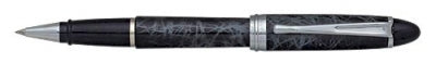 DS 00731 AURORA B73/CG IPSILON GREY LACQUER ROLLERBALL PEN [E]