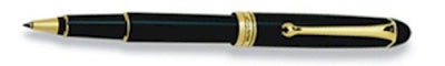 DS 00870 AURORA 870 BLACK RESIN ROLLERBALL PEN