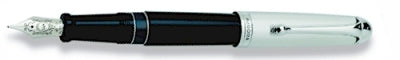 DS 02806 AURORA 806-EF 88 LG FOUNTAIN PEN W/CHROME CAP Extra Fine Nib - Allow 3 weeks for delivery