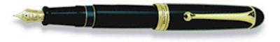 DS 28004 AURORA 800-EF BLACK RESIN LARGE FP PEN Extra Fine Nib