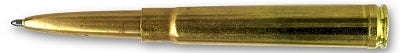 C3 79000 Fisher .375 Brass Cartridge Ballpoint Space Pen *