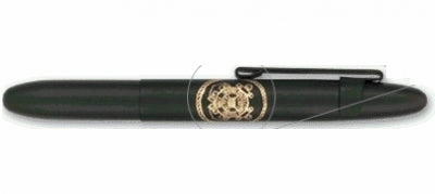 CF 84048 Fisher 400-B-CL-CG COAST GUARD Insignia Matte Black BULLET Ballpoint w/clip [E] *