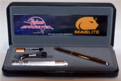 C7 84231 Fisher 400/MAG MAGLITE W/Chrome BULLET Ballpoint Pen *