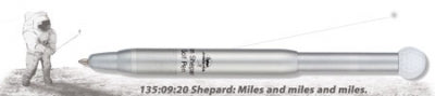 G1 99501 Fisher ASGP Alan Shepard Golf Pen *