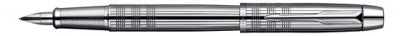 00305 Parker IM Chrome Chiselled Fountain Pen M-Nib 1774695 S0908630 *