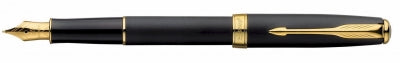 1789579 Parker Sonnet Refresh Matte Black GT Fountain Pen F-Nib [E] S0817930 *