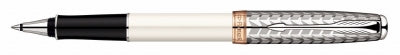 1795252 Parker Sonnet Refresh Metal & Pearl CT Rollerball Pen S0947330 *